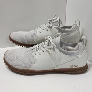 TRUE LINKSWEAR True OG Feel Golf Shoes 13 White Leather Grey Mesh No Insole shoe